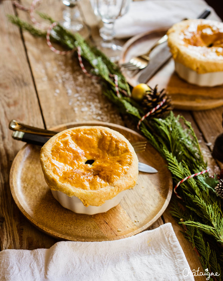 Cocotte lutée aux champignons