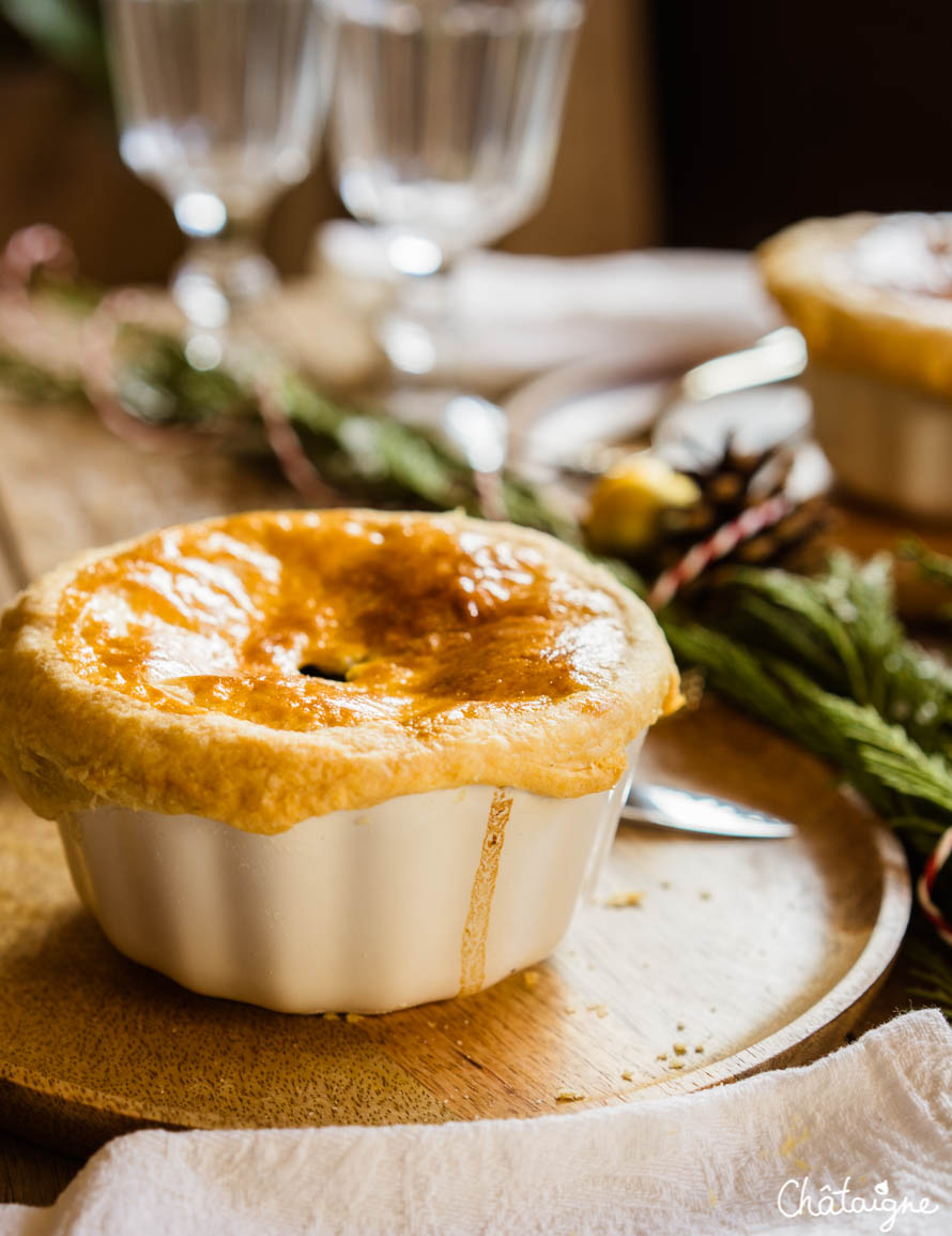 Cocotte lutée aux champignons