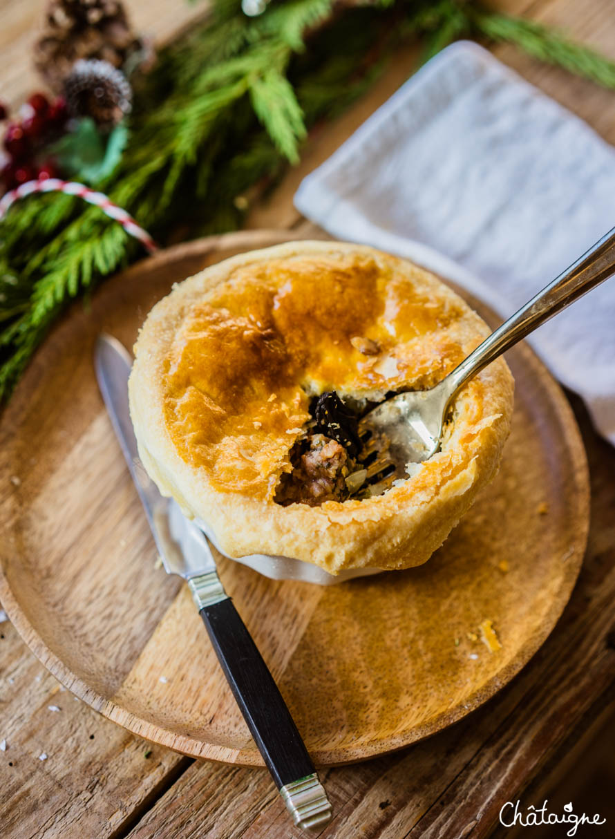 Cocotte lutée aux champignons