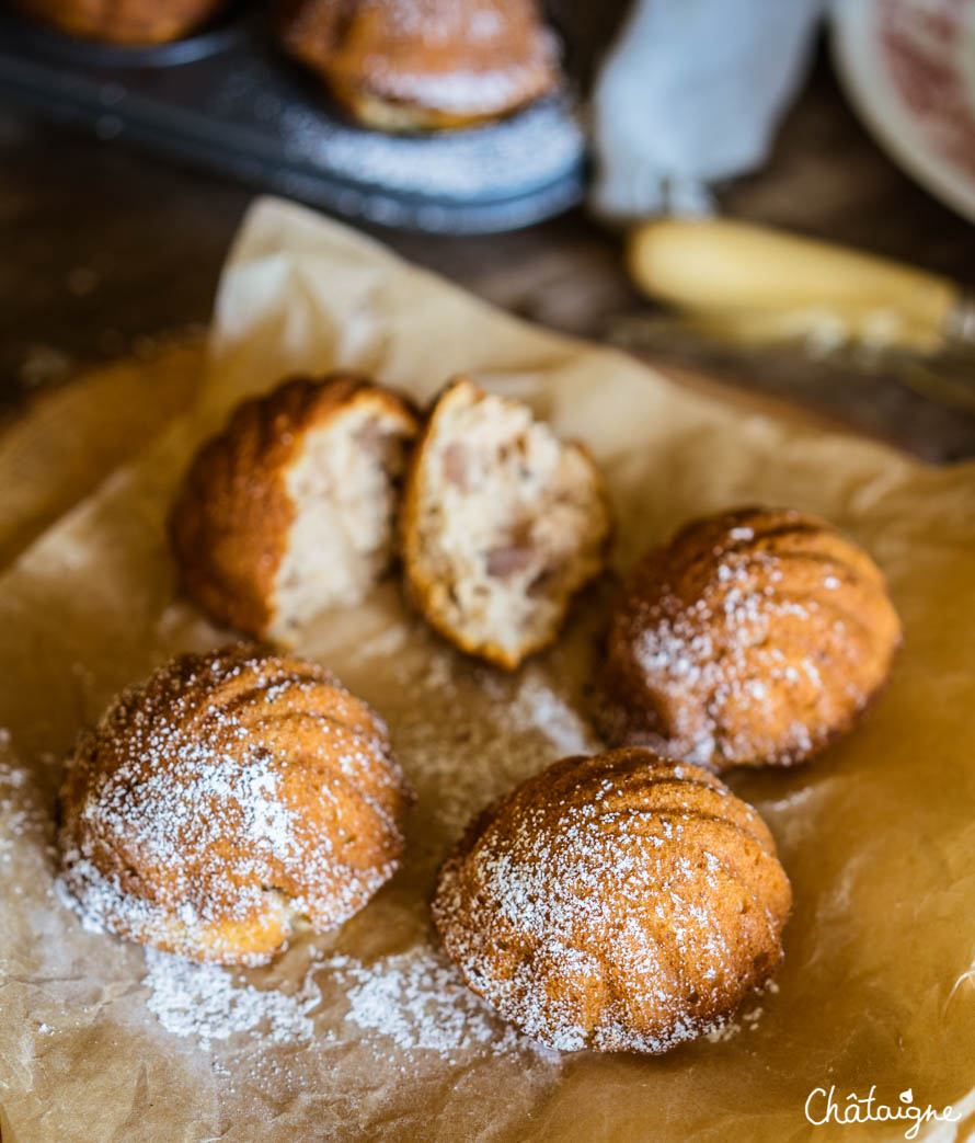 Madeleines aux marrons