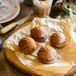 Madeleines aux marrons [pour patienter avant Noël]