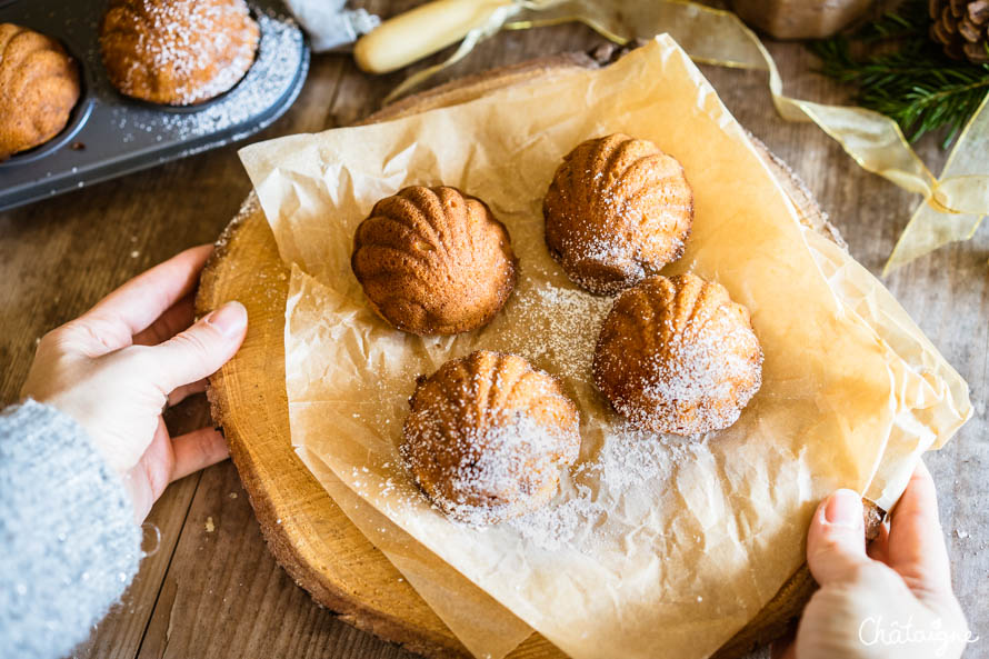 Madeleines aux marrons