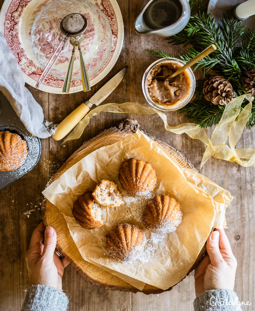 Madeleines aux marrons