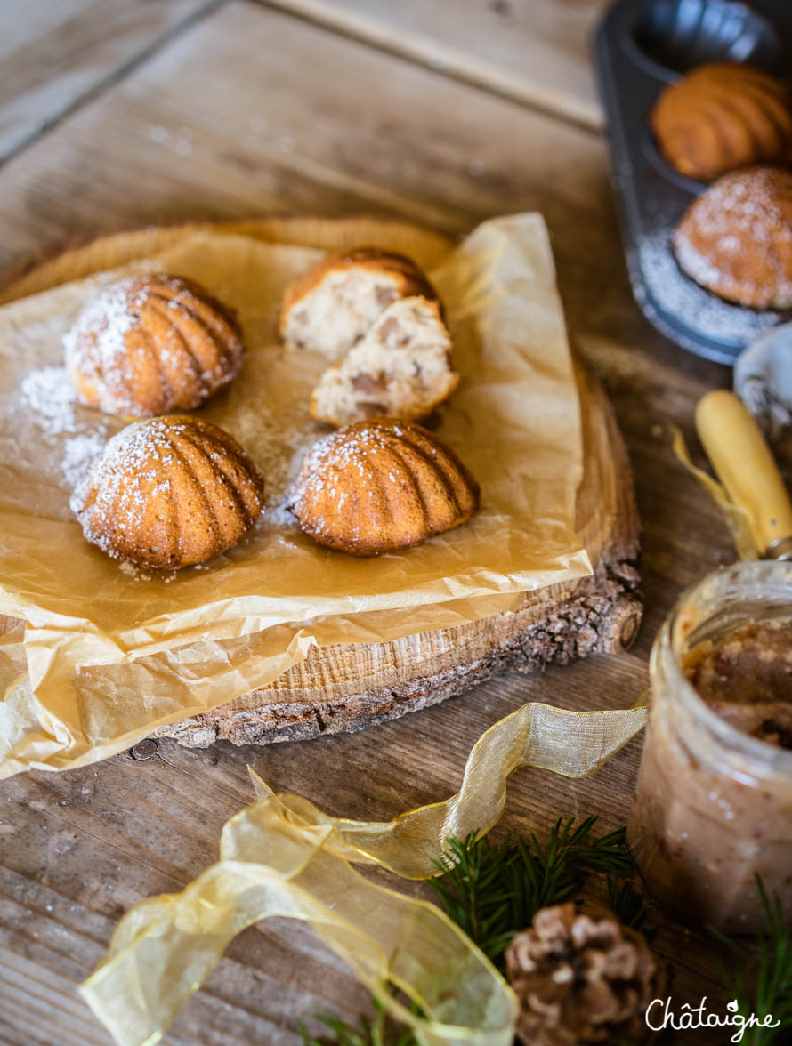 Madeleines aux marrons