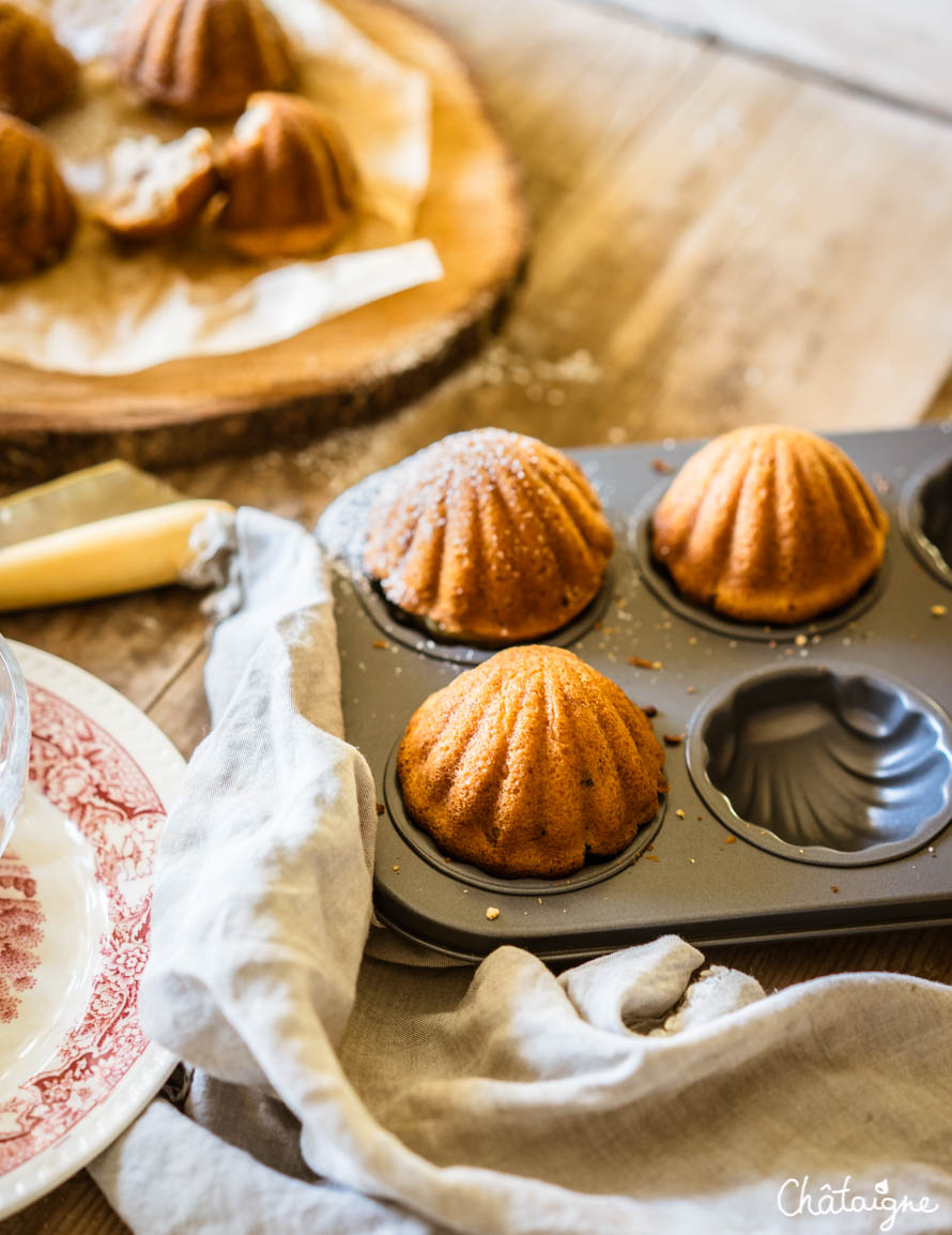 Madeleines aux marrons