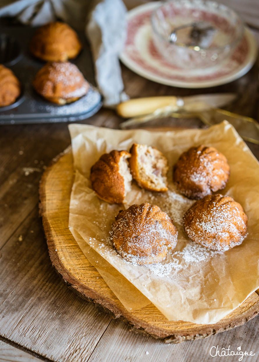 Madeleines aux marrons