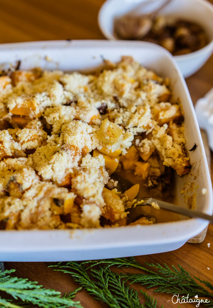 Crumble de butternut