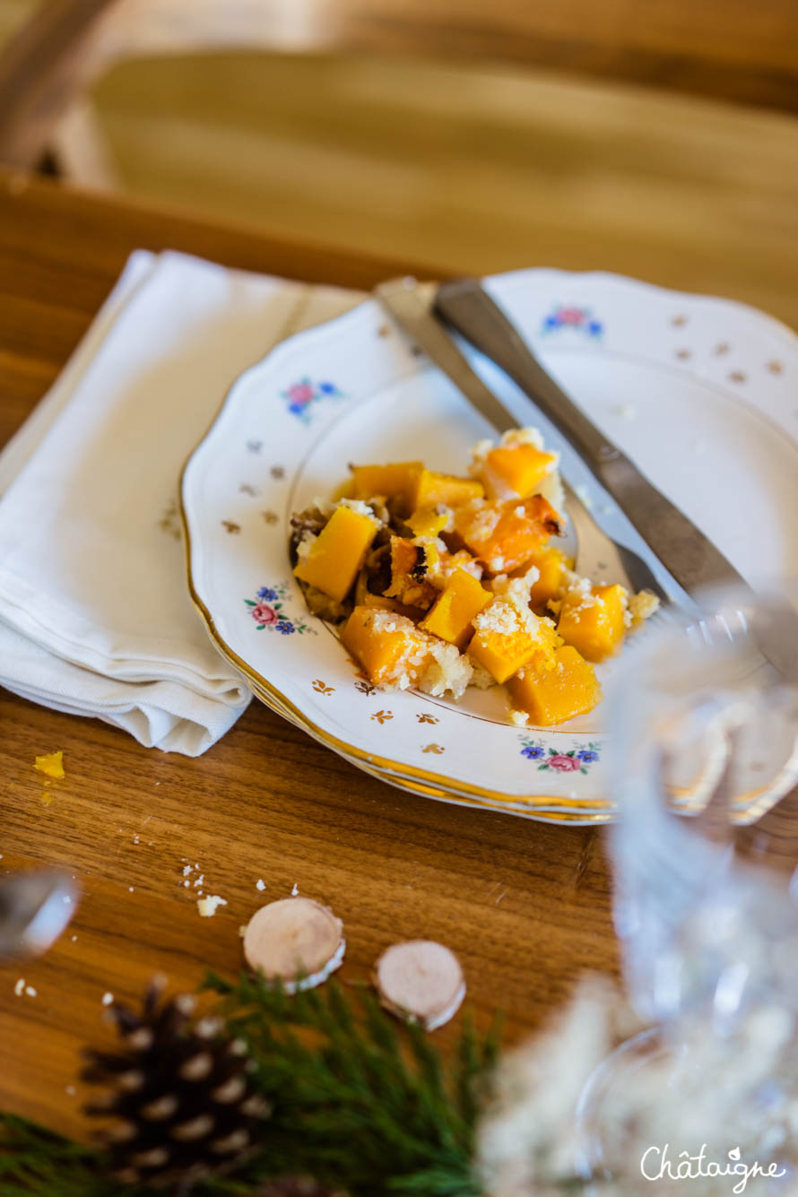 Crumble de butternut