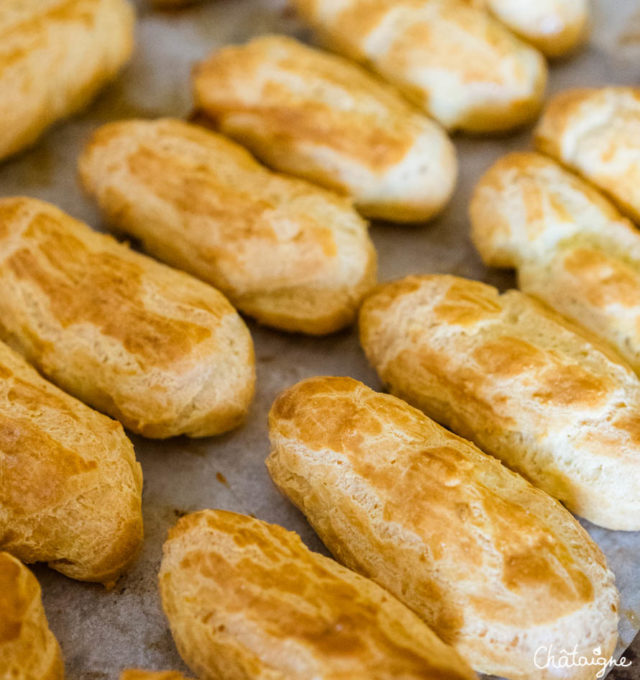 Éclairs au chocolat maison