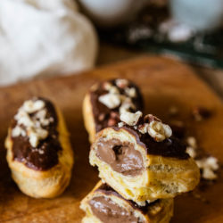 Éclairs au chocolat maison