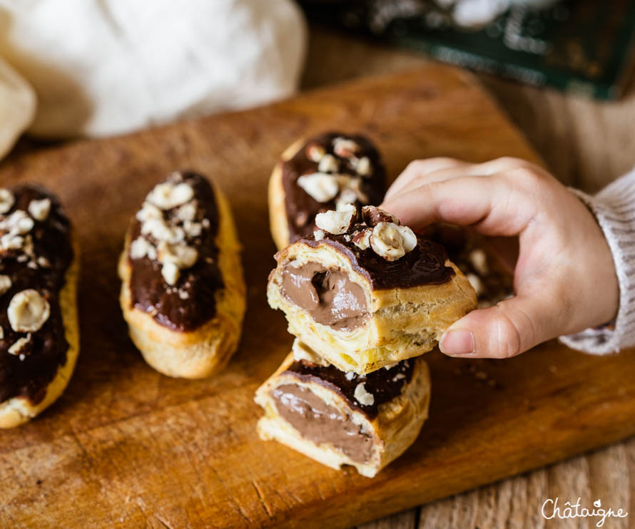 Eclairs au chocolat