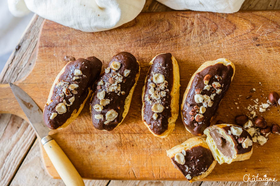 Eclairs au chocolat