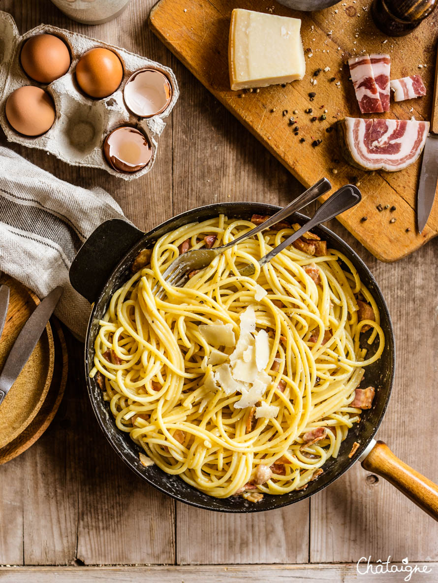 Pâtes carbonara