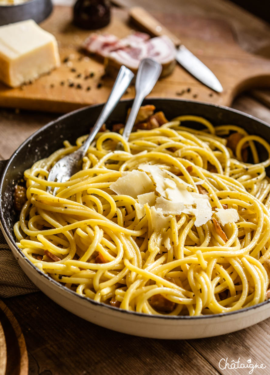 Pâtes carbonara