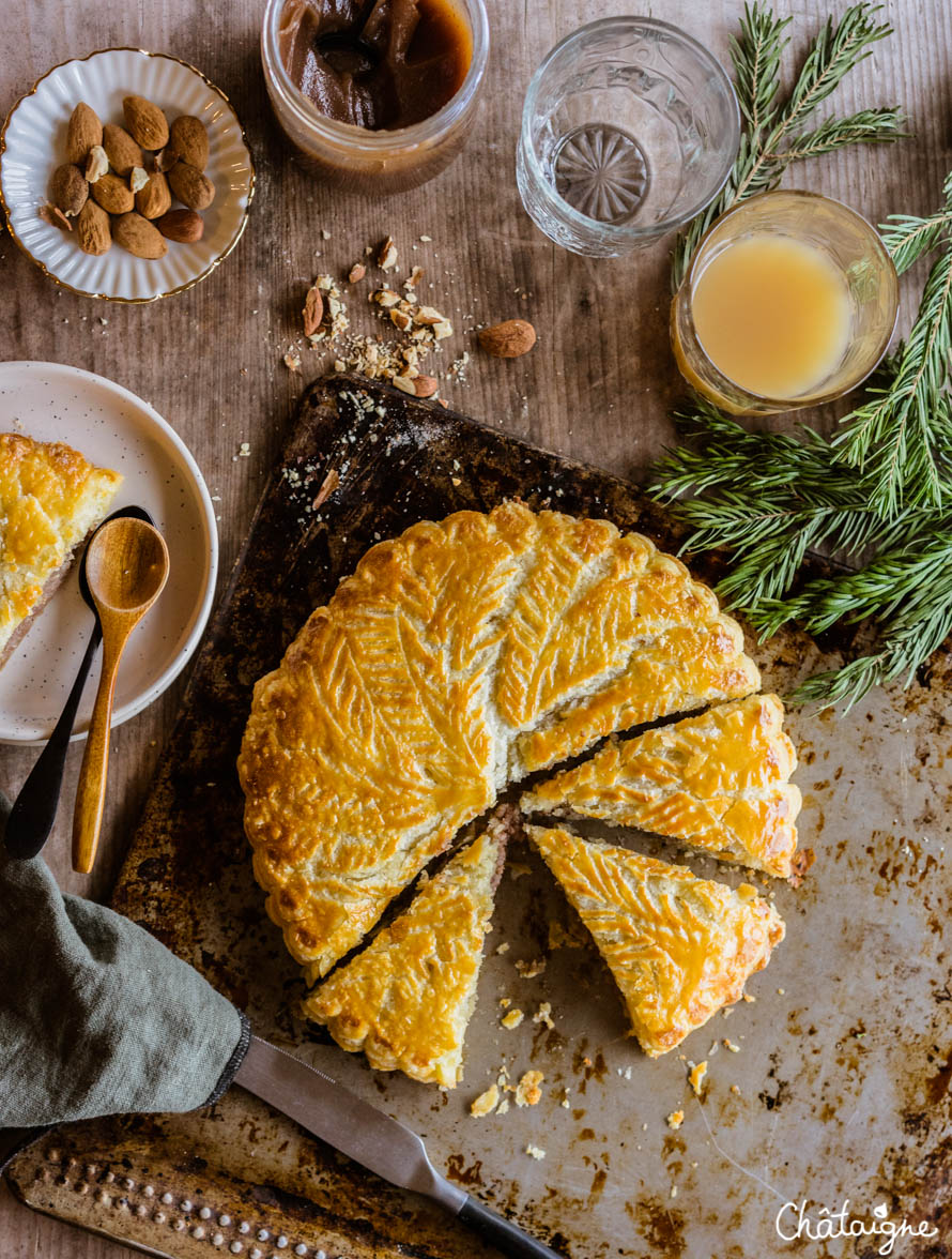 galette des rois à la crème de marrons