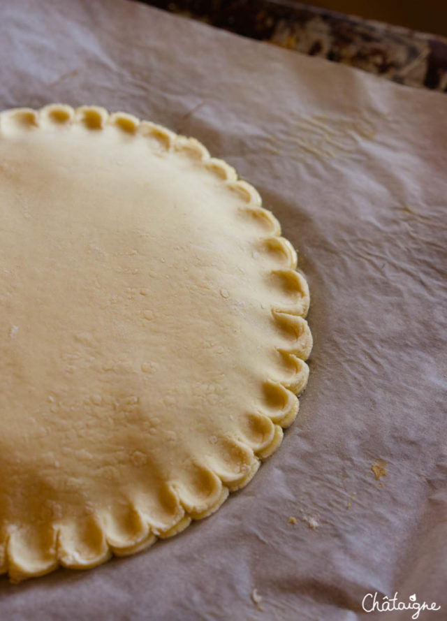 Galette des rois à la crème de marrons [la meilleure ^^]