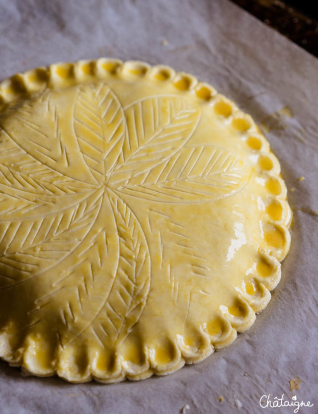 Galette des rois à la crème de marrons [la meilleure ^^]