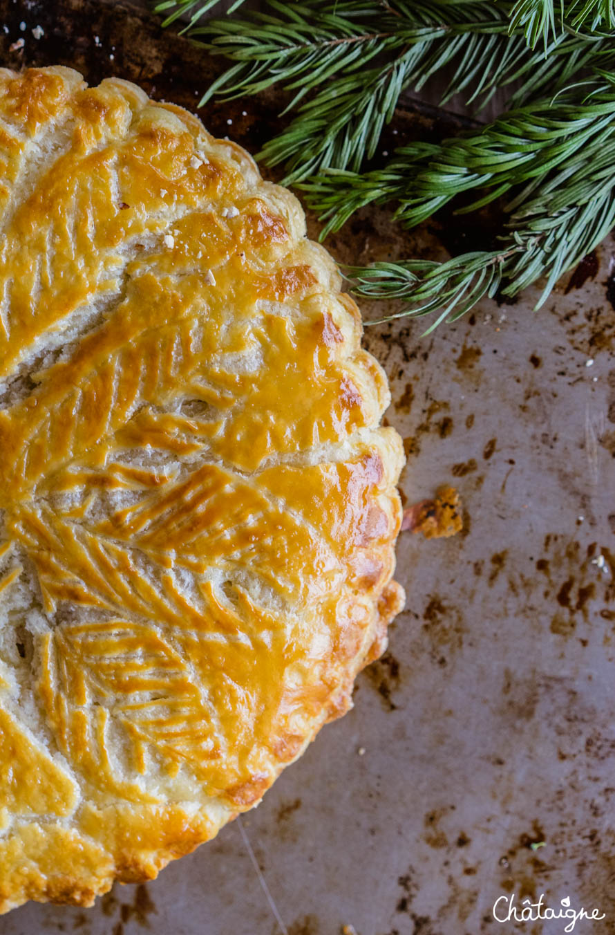 galette des rois à la crème de marrons