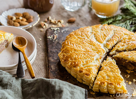 Galette des rois à la crème de marrons [la meilleure ^^]