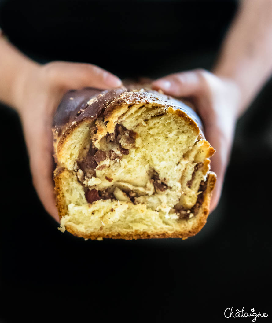 babka à la purée d'amandes