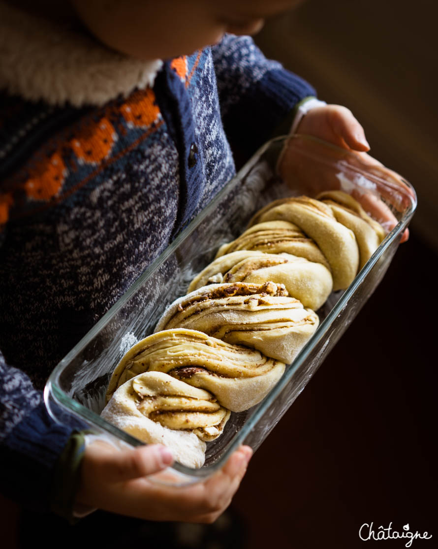 babka à la purée d'amandes