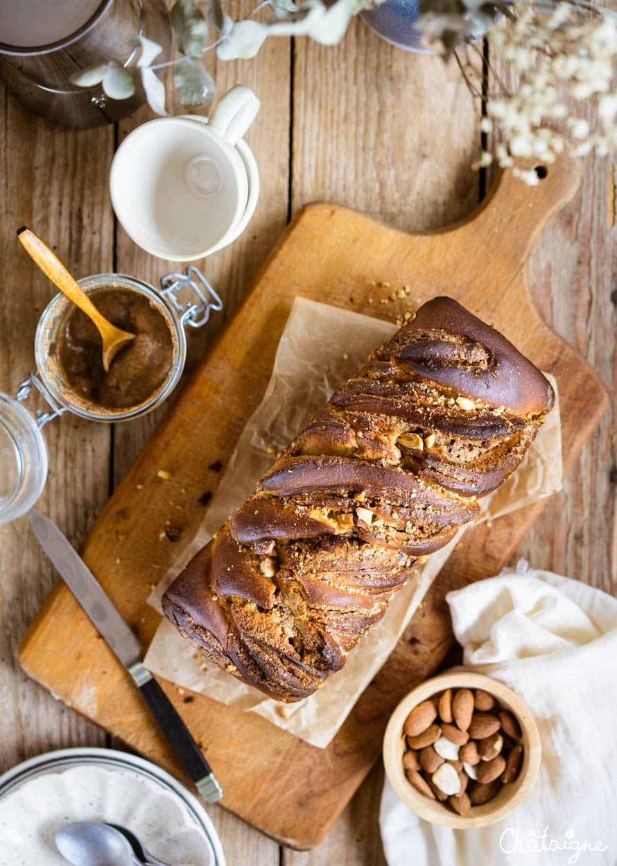 babka à la purée d'amandes