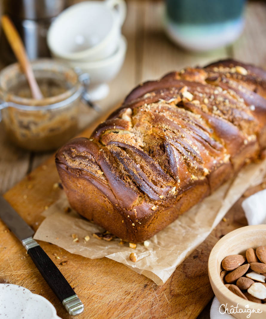 babka à la purée d'amandes