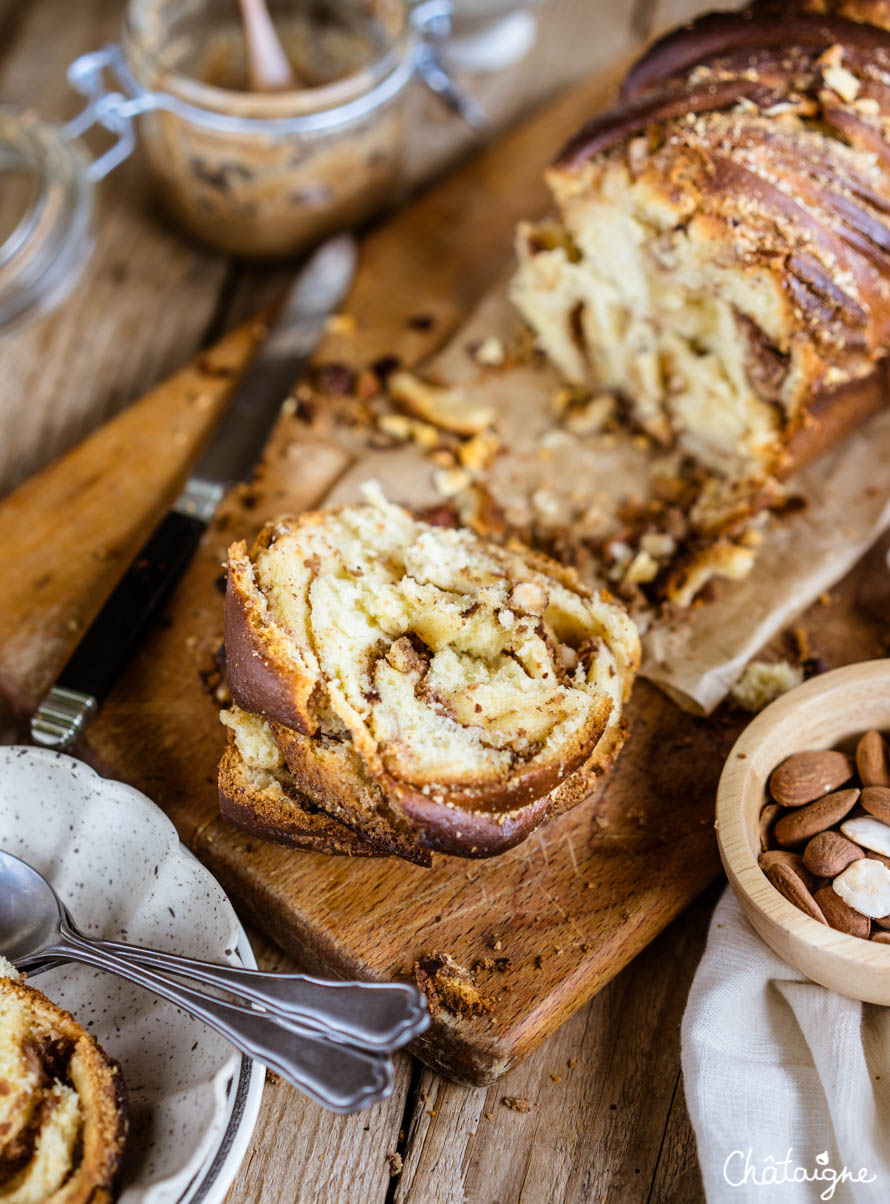 babka à la purée d'amandes