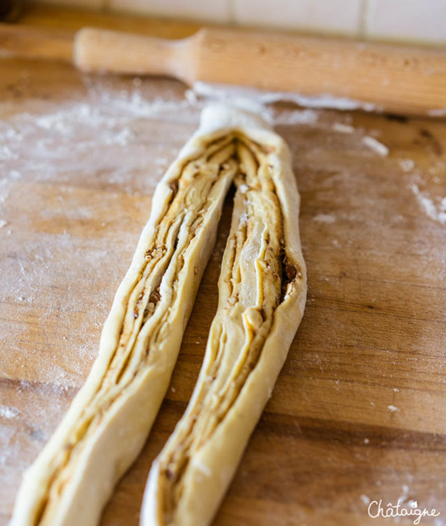 Babka à la purée d'amandes maison