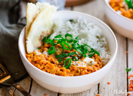 Dahl de lentilles corail [tout simple et si bon]