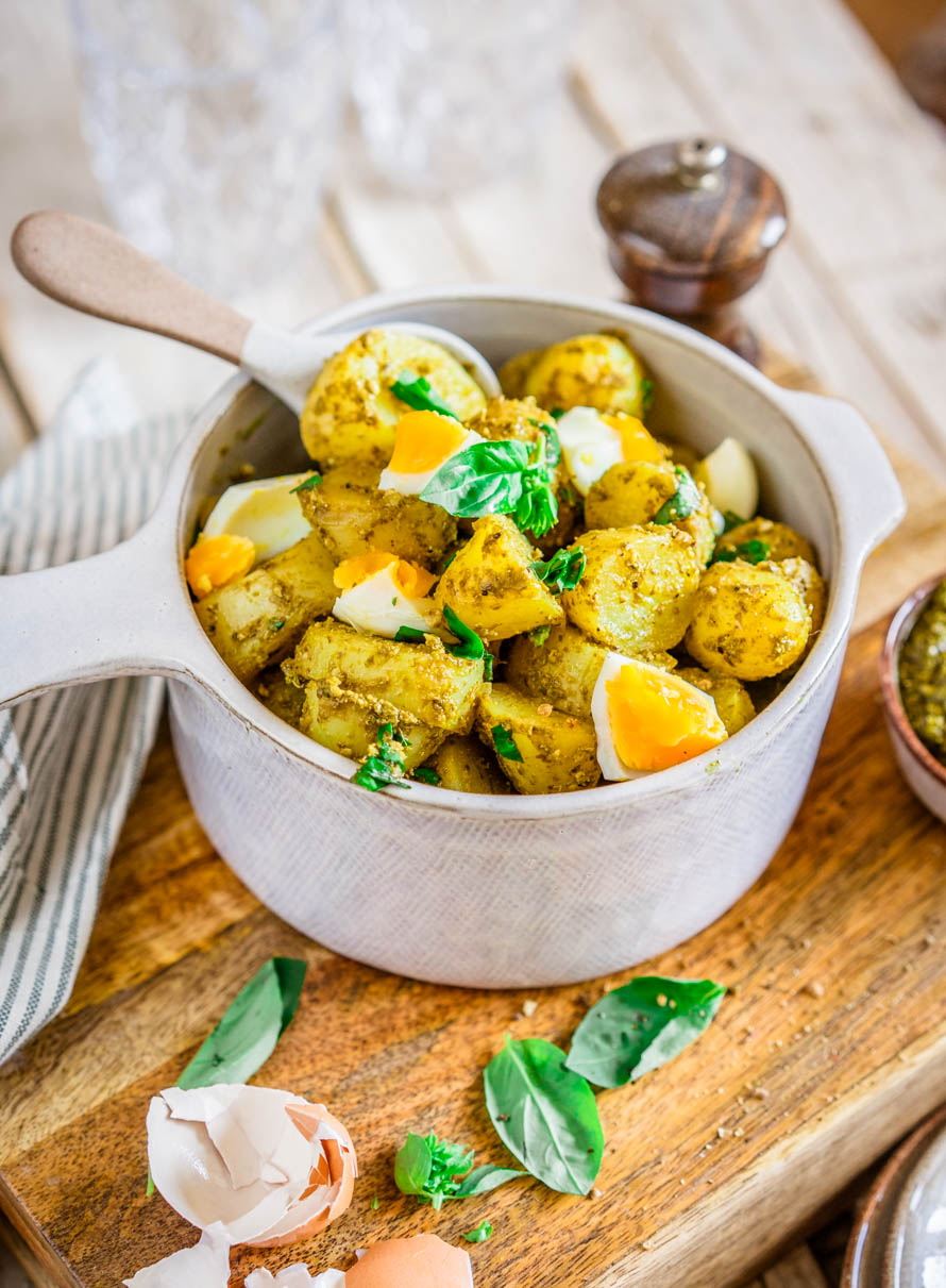 salade de pommes de terre au pesto