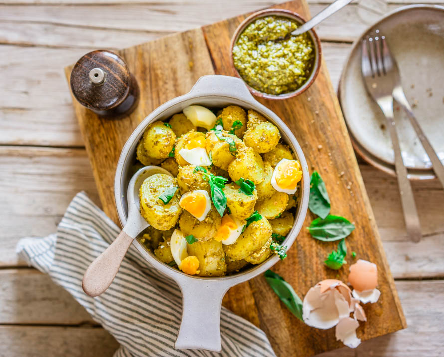 salade de pommes de terre au pesto