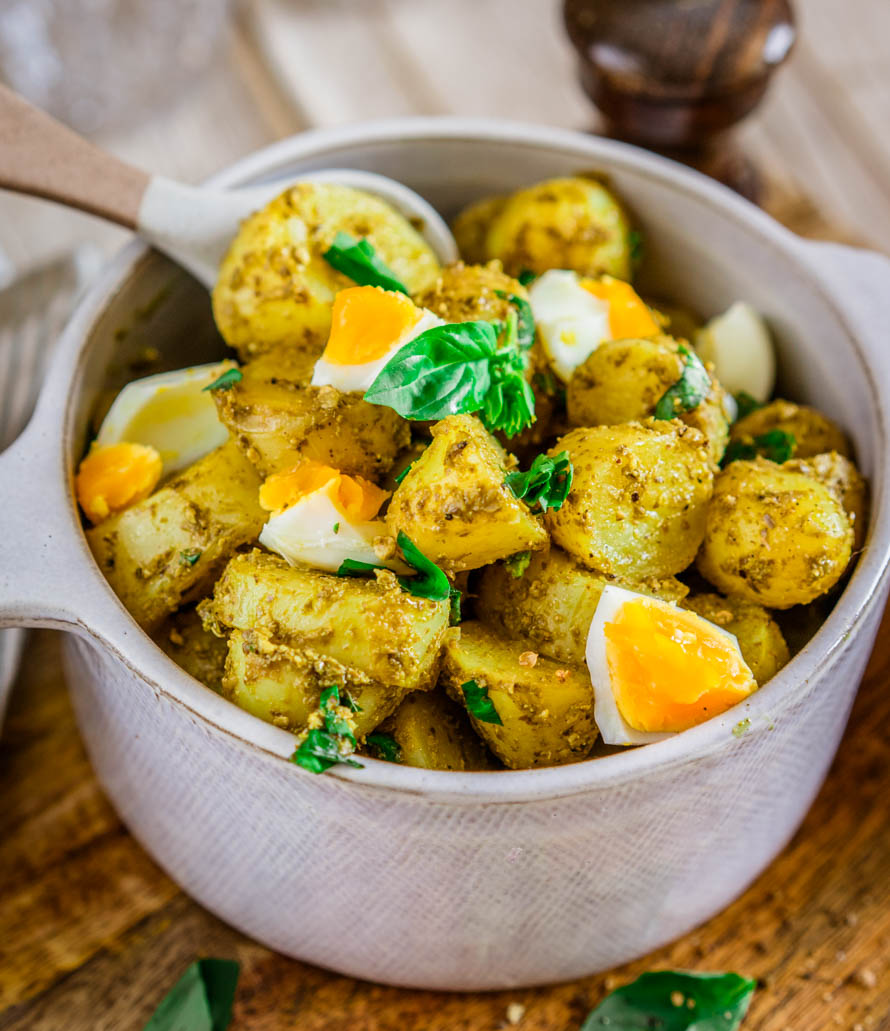 salade de pommes de terre au pesto