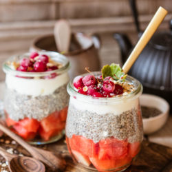 Chia pudding [ou autrement appelé porridge aux graines de chia]