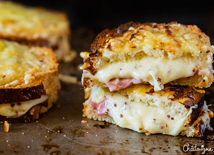 Croque-monsieur [les meilleurs avec du pain de mie maison]