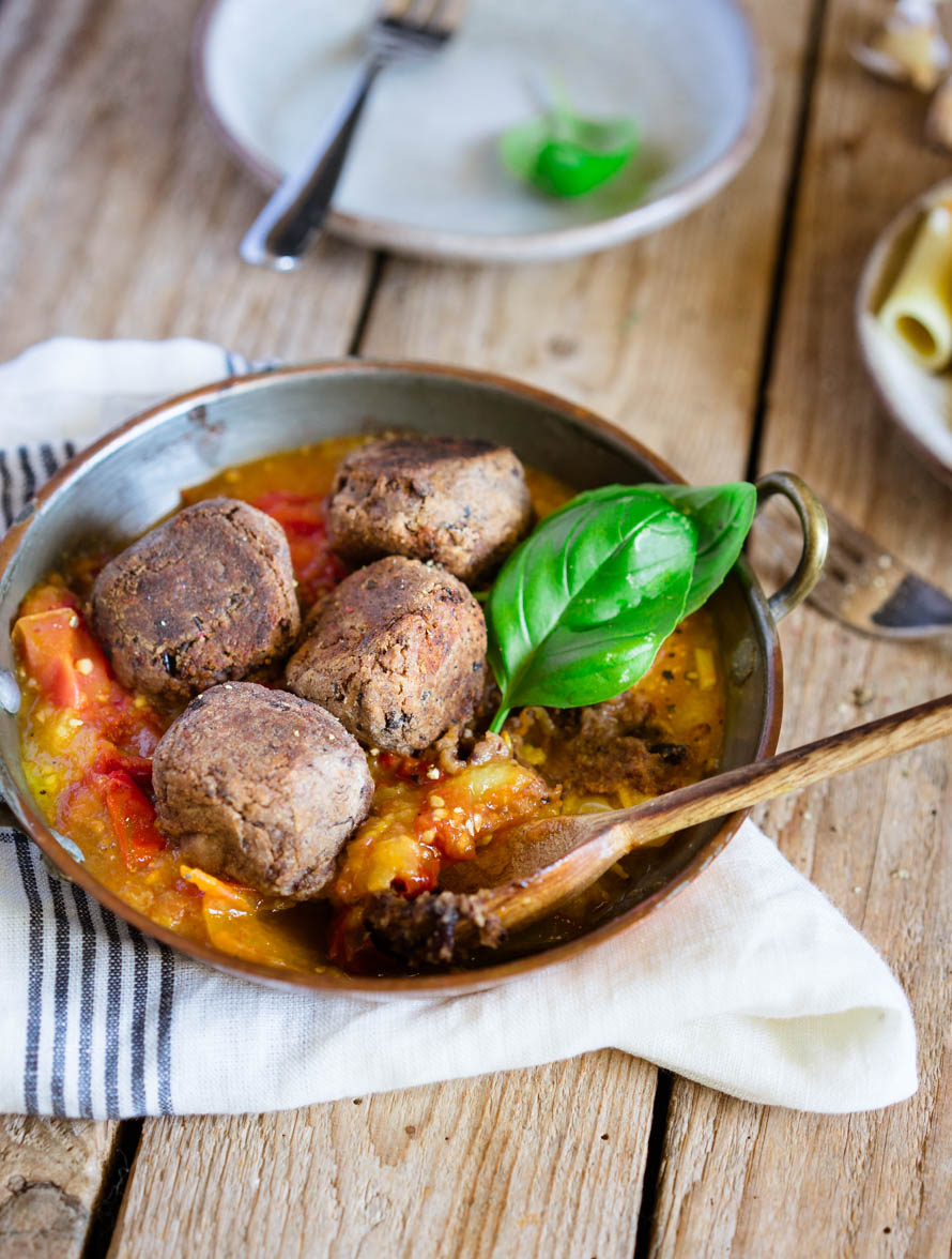 boulettes de haricots rouges