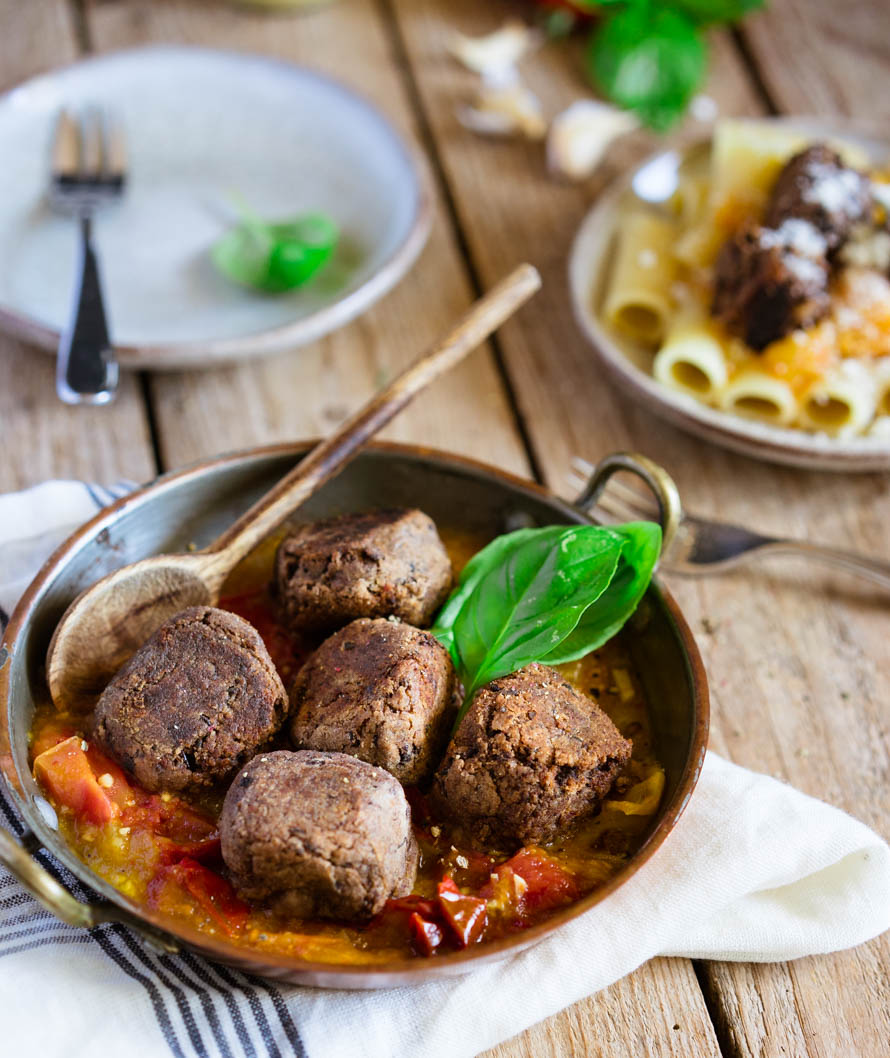 Boulettes de haricots rouges