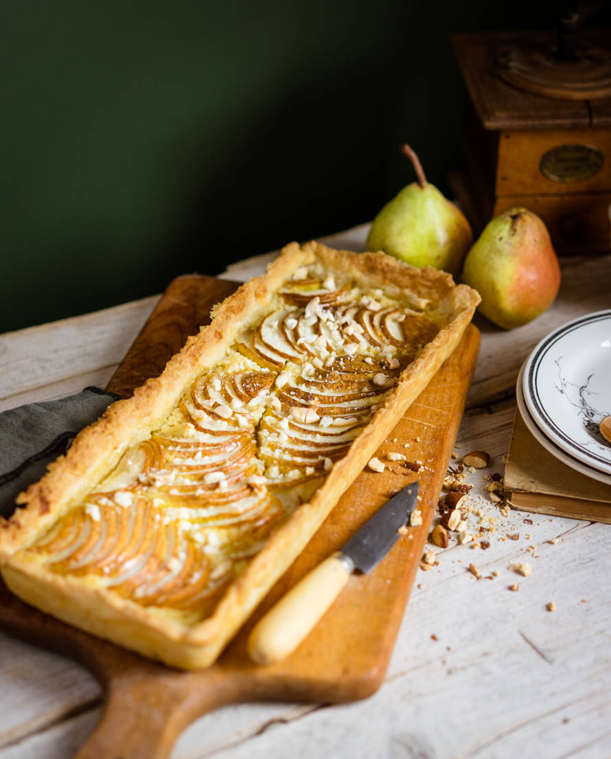 tarte aux poires