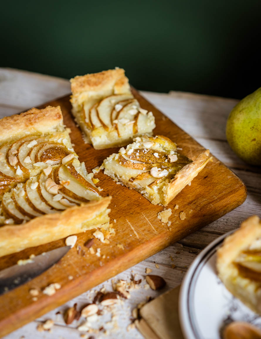 tarte aux poires