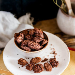 Amandes caramélisées au chocolat [le petit plaisir gourmand]