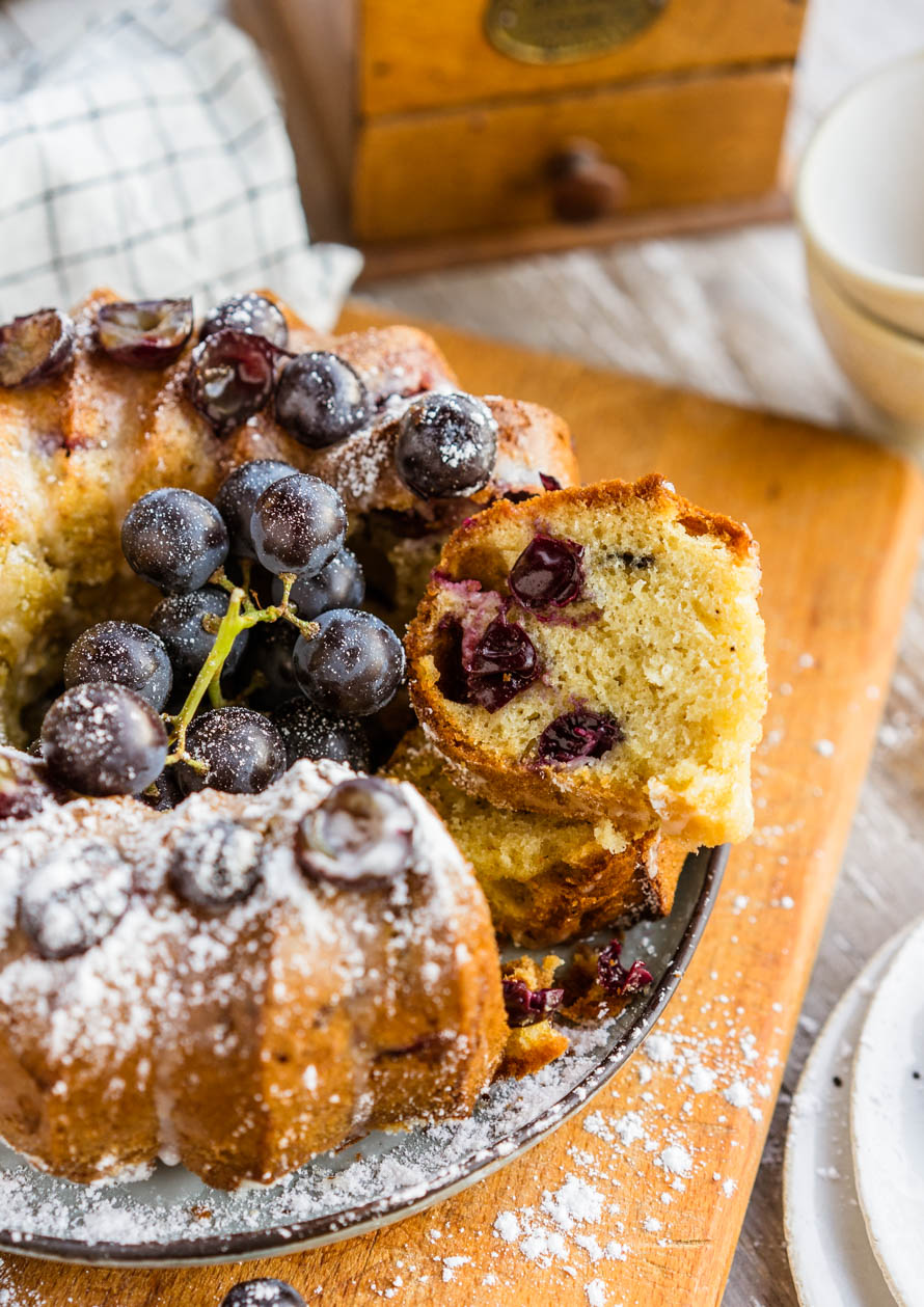 gâteau aux raisins