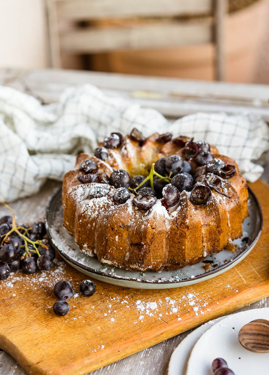 gâteau aux raisins