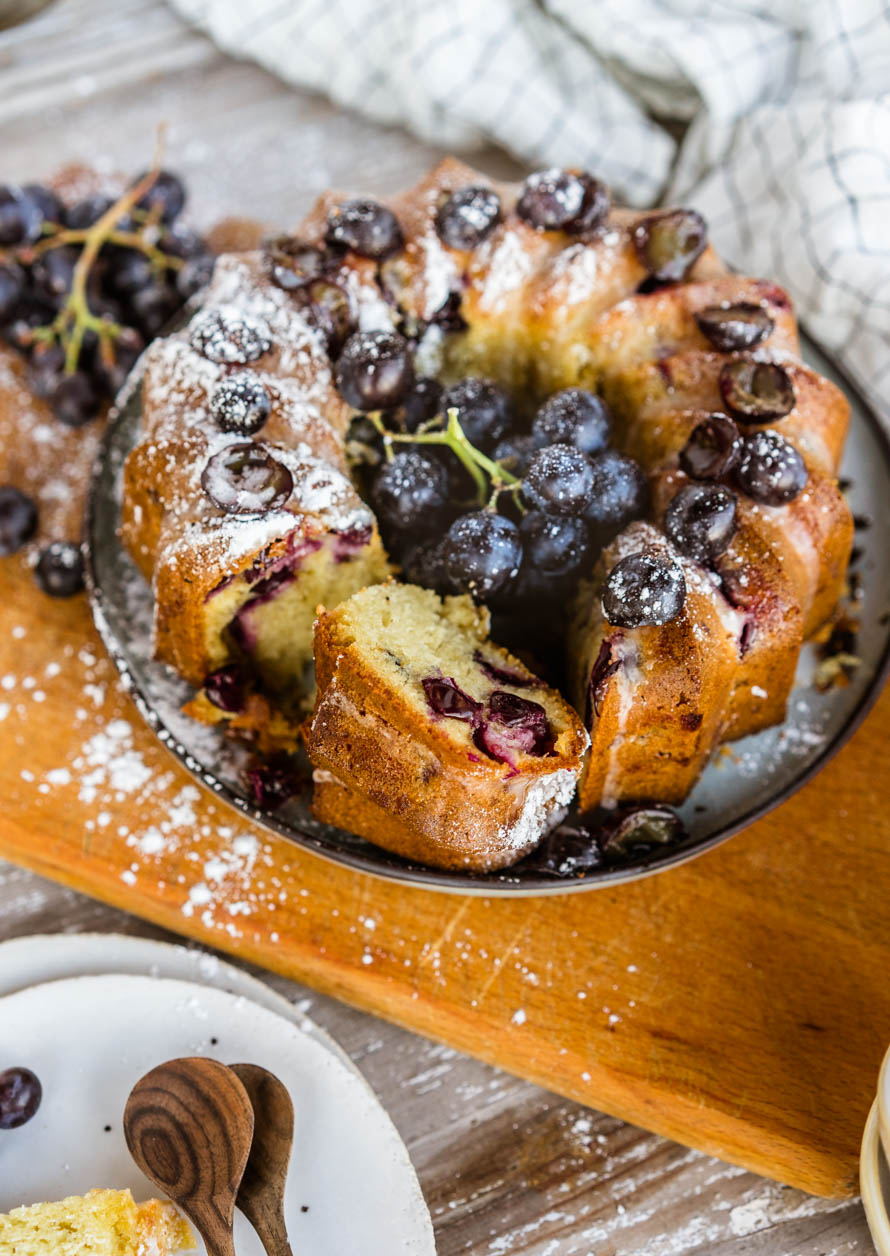 gâteau aux raisins