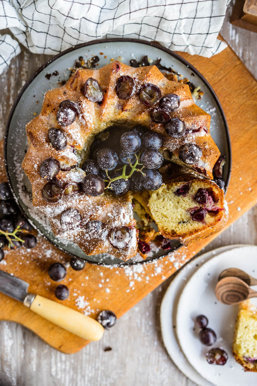 gâteau aux raisins