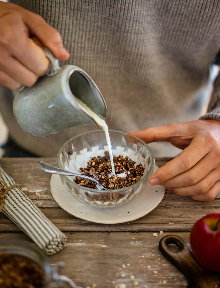 granola tout chocolat