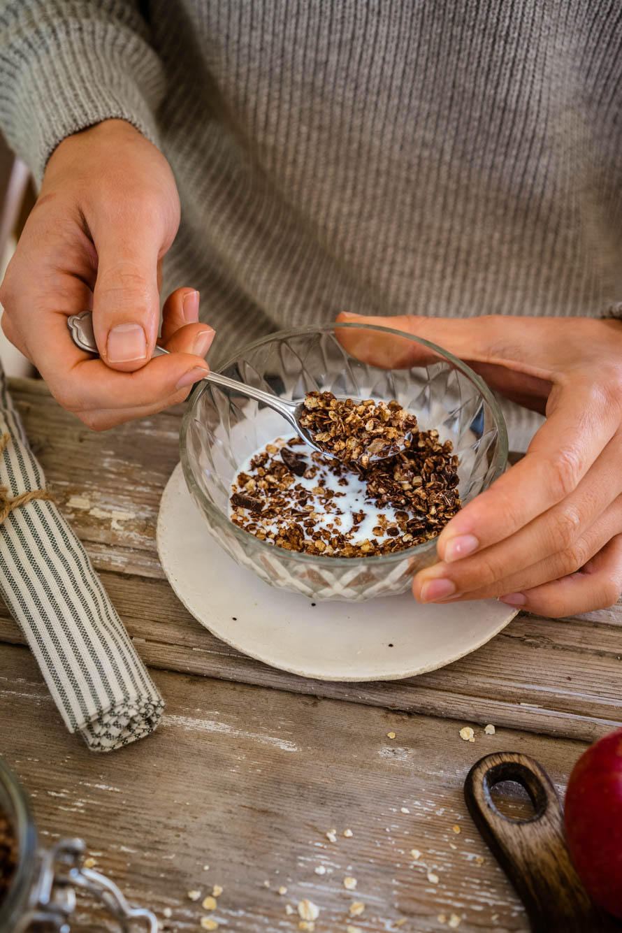 granola tout chocolat