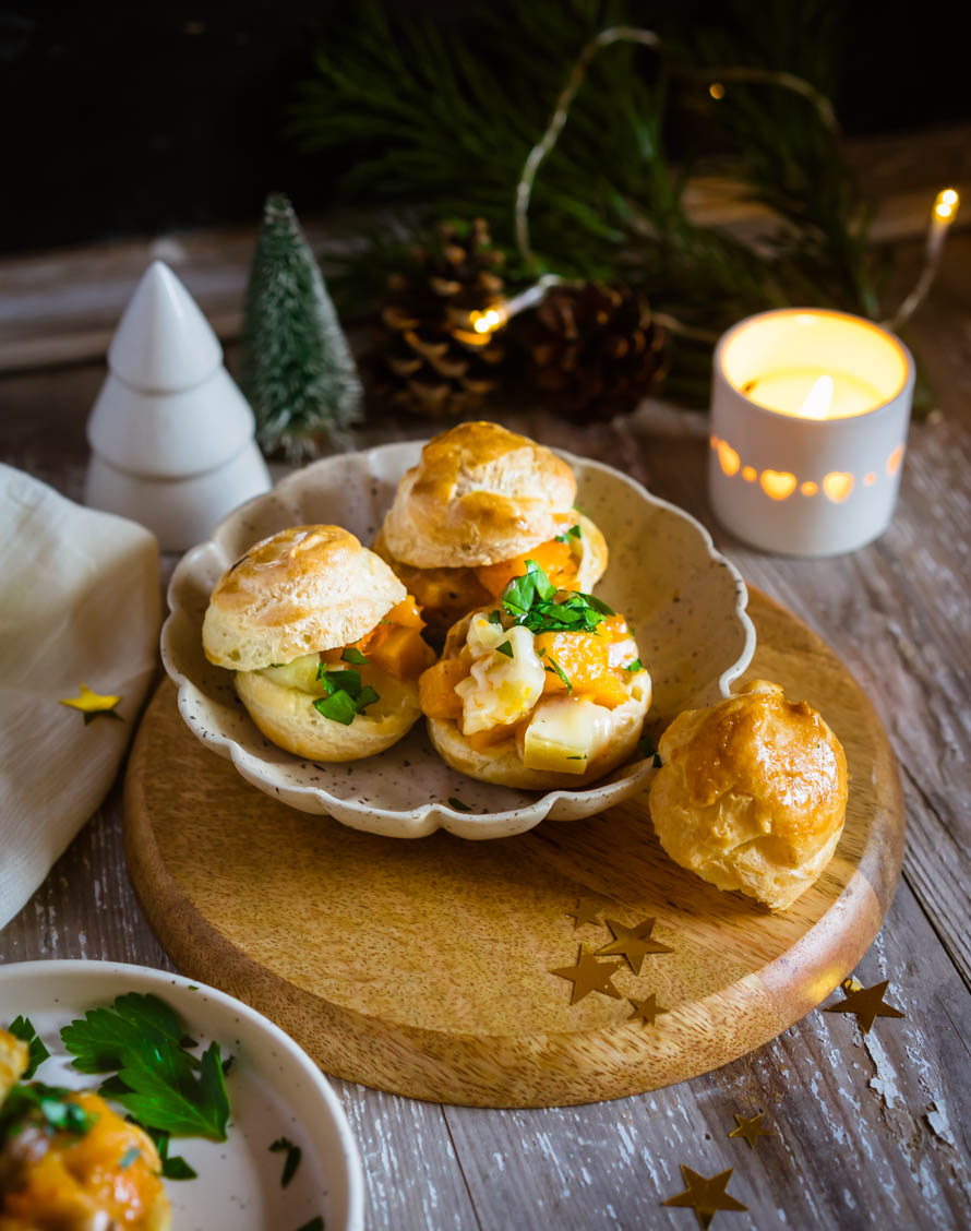 choux à la courge butternut