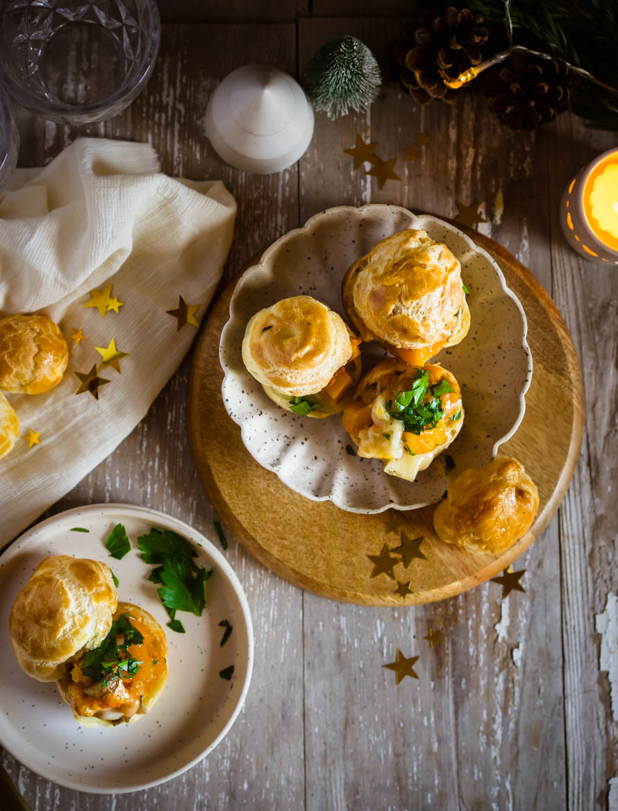 choux à la courge butternut