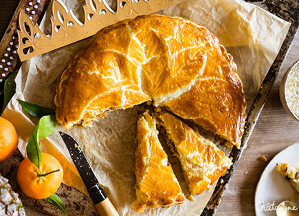 Galette des rois aux fruits confits, [et une savoureuse année 2022]