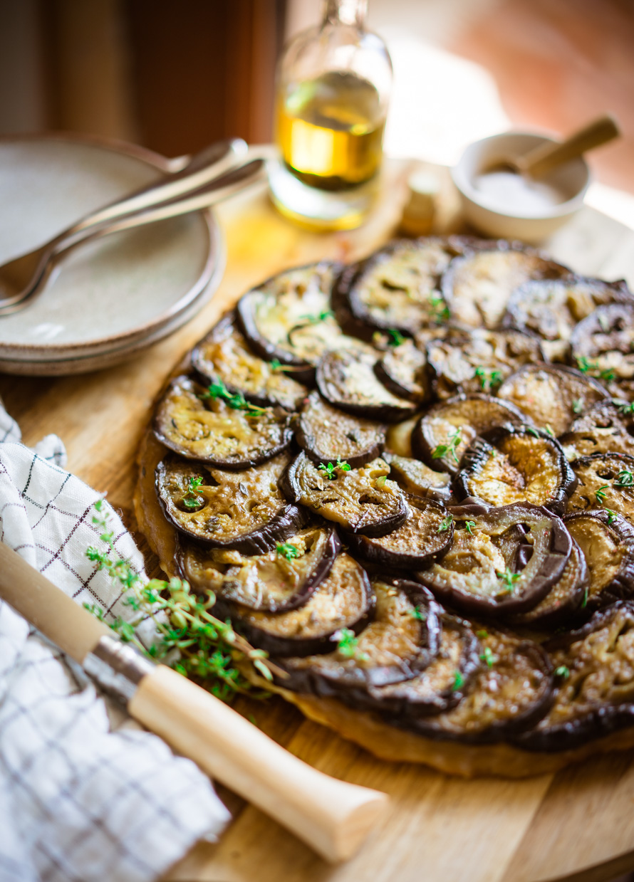 tatin d'aubergines